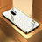 Silikon Schutzhülle Rahmen Tasche Hülle Spiegel M05 für Samsung Galaxy S9 Silber