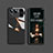 Silikon Schutzhülle Rahmen Tasche Hülle Spiegel M05 für Xiaomi Mi 11 Ultra 5G Schwarz