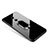 Silikon Schutzhülle Rahmen Tasche Hülle Spiegel mit Fingerring Ständer für Xiaomi Redmi 5 Plus Schwarz