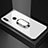 Silikon Schutzhülle Rahmen Tasche Hülle Spiegel mit Magnetisch Fingerring Ständer für Huawei Honor View 10 Lite
