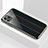 Silikon Schutzhülle Rahmen Tasche Hülle Spiegel T01 für Apple iPhone 11 Pro Max Schwarz