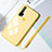Silikon Schutzhülle Rahmen Tasche Hülle Spiegel T01 für Huawei Honor 20 Pro Gelb