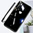 Silikon Schutzhülle Rahmen Tasche Hülle Spiegel T01 für Huawei Honor 20 Pro Schwarz