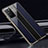 Silikon Schutzhülle Rahmen Tasche Hülle Spiegel T01 für Huawei Honor X10 5G Blau