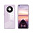 Silikon Schutzhülle Rahmen Tasche Hülle Spiegel T01 für Huawei Mate 40 Helles Lila