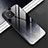 Silikon Schutzhülle Rahmen Tasche Hülle Spiegel T01 für Huawei Nova 8 SE 5G Dunkelgrau
