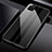 Silikon Schutzhülle Rahmen Tasche Hülle Spiegel T01 für Huawei P40 Lite Schwarz