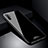 Silikon Schutzhülle Rahmen Tasche Hülle Spiegel T01 für Samsung Galaxy Note 10 Plus Schwarz