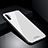 Silikon Schutzhülle Rahmen Tasche Hülle Spiegel T01 für Samsung Galaxy Note 10 Plus Weiß