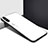 Silikon Schutzhülle Rahmen Tasche Hülle Spiegel T01 für Xiaomi Redmi 9AT Weiß