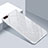 Silikon Schutzhülle Rahmen Tasche Hülle Spiegel T02 für Oppo R17 Neo Weiß