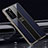 Silikon Schutzhülle Rahmen Tasche Hülle Spiegel T03 für Huawei P40 Blau