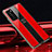 Silikon Schutzhülle Rahmen Tasche Hülle Spiegel T03 für Huawei P40 Rot