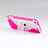 Silikon Schutzhülle S-Line Stand Tasche Durchsichtig Transparent für Apple iPod Touch 5 Pink