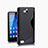 Silikon Schutzhülle S-Line Tasche für Huawei Honor 3C Schwarz