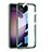 Silikon Schutzhülle Ultra Dünn Flexible Tasche Durchsichtig Transparent AC1 für Samsung Galaxy S22 Plus 5G Grün