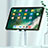 Silikon Schutzhülle Ultra Dünn Flexible Tasche Durchsichtig Transparent H01 für Apple iPad Pro 12.9 (2020)