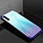 Silikon Schutzhülle Ultra Dünn Flexible Tasche Durchsichtig Transparent H01 für Huawei Enjoy 10S Blau