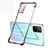 Silikon Schutzhülle Ultra Dünn Flexible Tasche Durchsichtig Transparent H01 für Huawei Honor 30S Rosegold