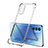 Silikon Schutzhülle Ultra Dünn Flexible Tasche Durchsichtig Transparent H01 für Oppo Reno4 5G