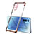 Silikon Schutzhülle Ultra Dünn Flexible Tasche Durchsichtig Transparent H01 für Oppo Reno4 5G Rosegold