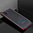 Silikon Schutzhülle Ultra Dünn Flexible Tasche Durchsichtig Transparent H01 für Samsung Galaxy A31 Rot