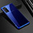 Silikon Schutzhülle Ultra Dünn Flexible Tasche Durchsichtig Transparent H01 für Samsung Galaxy Note 20 Ultra 5G Blau