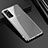 Silikon Schutzhülle Ultra Dünn Flexible Tasche Durchsichtig Transparent H01 für Samsung Galaxy Note 20 Ultra 5G Silber