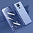 Silikon Schutzhülle Ultra Dünn Flexible Tasche Durchsichtig Transparent H01 für Xiaomi Redmi Note 9 Blau