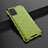 Silikon Schutzhülle Ultra Dünn Flexible Tasche Durchsichtig Transparent H02 für Samsung Galaxy A71 5G Grün