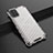 Silikon Schutzhülle Ultra Dünn Flexible Tasche Durchsichtig Transparent H02 für Samsung Galaxy A71 5G Weiß