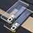 Silikon Schutzhülle Ultra Dünn Flexible Tasche Durchsichtig Transparent H02 für Vivo X50 Pro 5G Gold