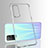 Silikon Schutzhülle Ultra Dünn Flexible Tasche Durchsichtig Transparent H03 für Huawei Honor 30S Silber