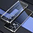 Silikon Schutzhülle Ultra Dünn Flexible Tasche Durchsichtig Transparent H05 für Oppo Reno9 5G Silber