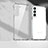 Silikon Schutzhülle Ultra Dünn Flexible Tasche Durchsichtig Transparent H05 für Samsung Galaxy S22 5G