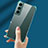 Silikon Schutzhülle Ultra Dünn Flexible Tasche Durchsichtig Transparent H05 für Samsung Galaxy S22 5G