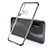 Silikon Schutzhülle Ultra Dünn Flexible Tasche Durchsichtig Transparent S01 für Huawei P20 Lite (2019) Schwarz