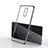 Silikon Schutzhülle Ultra Dünn Flexible Tasche Durchsichtig Transparent S01 für OnePlus 8 Schwarz