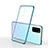 Silikon Schutzhülle Ultra Dünn Flexible Tasche Durchsichtig Transparent S03 für Huawei Honor V30 Pro 5G Grün