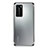 Silikon Schutzhülle Ultra Dünn Flexible Tasche Durchsichtig Transparent S03 für Huawei P40 Pro Silber
