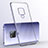 Silikon Schutzhülle Ultra Dünn Flexible Tasche Durchsichtig Transparent S06 für Huawei Mate 20 X 5G Violett
