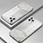 Silikon Schutzhülle Ultra Dünn Flexible Tasche Durchsichtig Transparent SY1 für Apple iPhone 11 Pro Silber