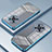 Silikon Schutzhülle Ultra Dünn Flexible Tasche Durchsichtig Transparent SY1 für Huawei Mate 40 Blau