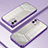 Silikon Schutzhülle Ultra Dünn Flexible Tasche Durchsichtig Transparent SY2 für Apple iPhone 11 Violett