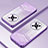 Silikon Schutzhülle Ultra Dünn Flexible Tasche Durchsichtig Transparent SY2 für Huawei Mate 40 Violett