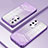 Silikon Schutzhülle Ultra Dünn Flexible Tasche Durchsichtig Transparent SY2 für Huawei P40 Pro Violett