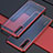 Silikon Schutzhülle Ultra Dünn Flexible Tasche Durchsichtig Transparent U01 für Oppo Find X2 Pro Rot