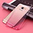 Silikon Schutzhülle Ultra Dünn Hülle Durchsichtig Farbverlauf für Samsung Galaxy C9 Pro C9000 Rosa