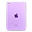 Silikon Schutzhülle Ultra Dünn Hülle Durchsichtig Transparent für Apple iPad Mini 2 Violett