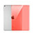 Silikon Schutzhülle Ultra Dünn Hülle Durchsichtig Transparent für Apple iPad Pro 12.9 Rot